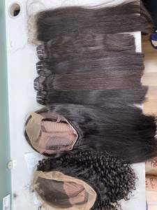 Extension de cheveux Remy pour les femmes noires Perruque frontale et vendeurs de groupe de cheveux - Product Image 3