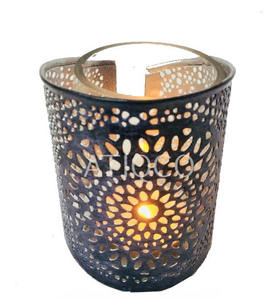 Iron <b>Tea</b> Light Votive Latest & Modern Gold Metal Candle Holder <b>Decoration</b> for Home & <b>Party</b> Stylish Iron Candle Stand Best Sell - Product Image 6