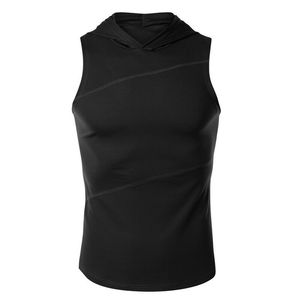 Camiseta sin Mangas Personalizada para Hombre, Deportiva, Transpirable, para Gimnasio, con Capucha, para Fisicoculturismo, Fitness, Running, Estampada, Ecológica, de Secado Rápido - Product Image 2