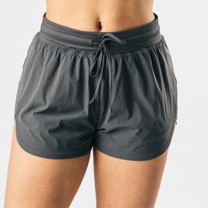 Shorts pour femmes de haute qualité, nouveau style, fabrication de premier choix, couleur unie, décontractés, séchage rapide, respirants, écologiques, longueur genou - Product Image 1