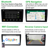 Radio para Auto IYING de 10'' con 8 Núcleos, QLED 2K, DSP, Reproductor Multimedia para Mitsubishi Lancer EX, Android Auto, Carplay, Navegación GPS, WIFI, 4G