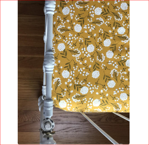 100% Organic Customized Newborn Cotton Baby Crib Fitted Sheet - Product Image 2