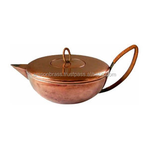 กาต้มน้ำทองแดงโบราณขนาดใหญ่ - Product Image 2