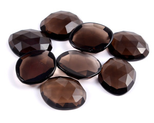 พลอยเทียมทำจากอัญมณี,หินควอตซ์ตัดดอกกุหลาบแบบหลวมขนาดที่ปรับเทียบขนาด18X22มม. สำหรับทำเครื่องประดับ - Product Image 1