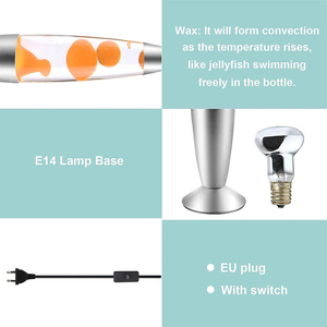 2023 the Factory Promotion <strong>Lightbulb</strong> 40w E27 Wite lava Lamp Kit