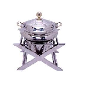 Chauffe-plats créatif en acier inoxydable fait à la main à bas quantité minimale de commande chauffe-plats fabricant personnalisé grossiste vente directe en usine - Product Image 1