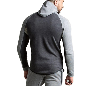 Survêtements en coton biologique pour hommes Mode 100% Coton tricoté pour le jogging et les vêtements de rue Modèles de mode Costumes de style printemps 2025 - Product Image 3