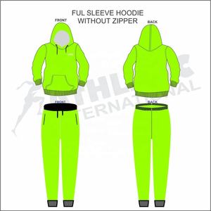 Conjunto Deportivo Personalizado de 2 Piezas, Sudadera con Capucha y Pantalones Deportivos para Hombre y Mujer, Spandex/Algodón, Transpirable, Ecológico, para Invierno - Product Image 6