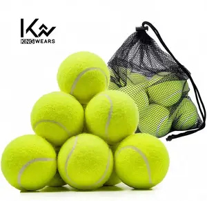 Palline da racchetta da Tennis in materiale di gomma di ottima qualità personalizzate dal produttore reale per palline da Tennis da spiaggia da gioco all'aperto