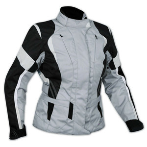Mujer impermeable chaqueta de la motocicleta de las mujeres chaqueta textil con Racing - Product Image 1