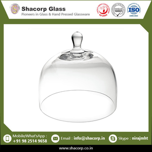 Cubierta de cúpula de cristal de bestia Cloche de cristal de Venta caliente con luces de cadena de cobre al mejor precio - Product Image 4