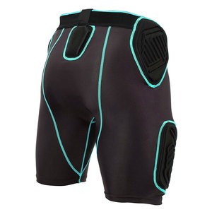GAF Low MOQ Nuevo modelo Faja de fútbol 5 Pantalón acolchado Faja de fútbol Corto para la venta En precio barato Fajas acolchadas de fútbol Pantalón - Product Image 3