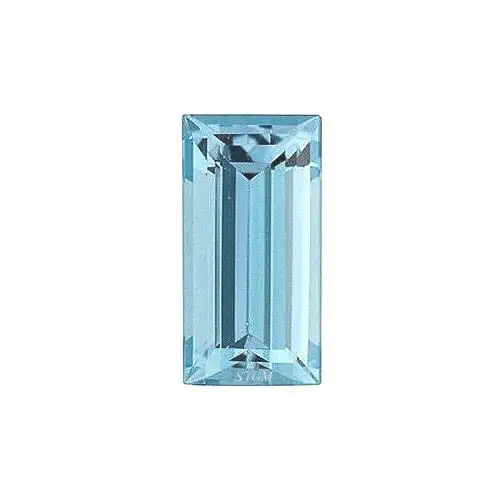 "7X14mm Baguette Cut Natural AQUAMARINE" Wholesale Factory Price High Quality Faceted Loose Gemstone | NATURAL AQUAMARINE |