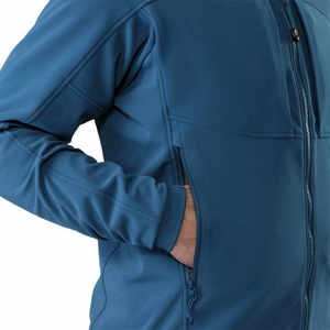 Latest Waterproof Breathable Windproof Outdoor <b>Men's</b> Wholesale Softshell <b>Jacket</b> in New Design - Product Image 4