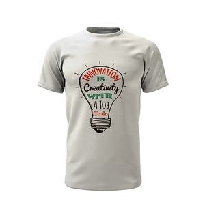 Personnalisez votre propre conception et taille T-shirt de sérigraphie de la meilleure qualité pour les hommes avec un design différent. - Product Image 4