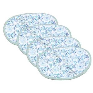 Serviette de Table Ronde Classique en Coton Imprimé de Taille Standard, 4 Pièces, 100% Coton, Fait Premium - Product Image 3