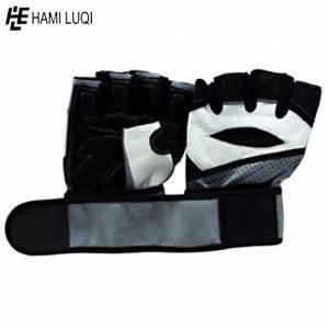 Weight Lifting Gloves Weight Lifting Gym Gloves Sports Gym Leather Built-in Wrist Half Finger Exercise Weight Lifting gloves - Product Image 6