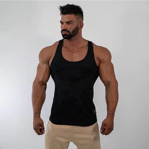 Débardeur en coton pour hommes, vêtement de fitness, de musculation, sans manche, - Product Image 3