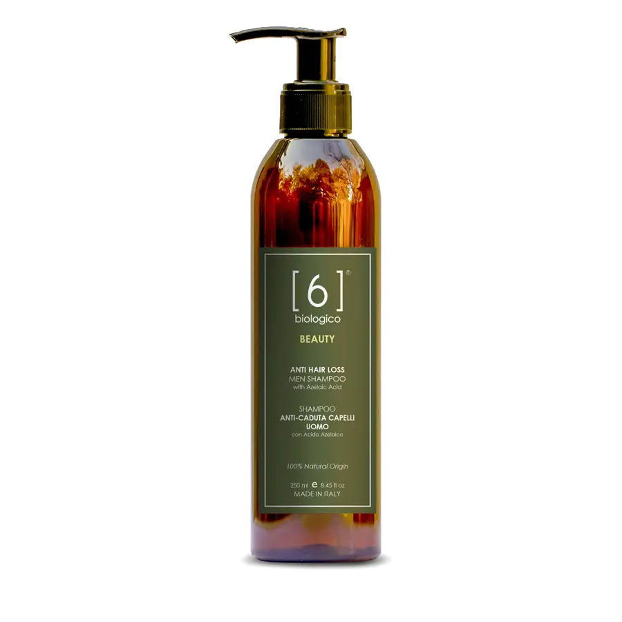 Shampoo delicato tutto naturale per l'uso quotidiano con olio Extra vergine di oliva biologico italiano-etichetta privata disponibile