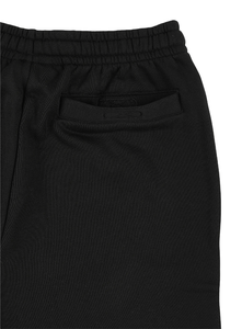 Short confortable en coton 100% pour homme, pantalon court d'été décontracté noir - Product Image 5