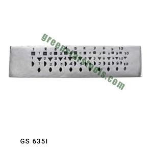 Herramientas de joyería GS 635I Placa de extracción de 40 orificios en Material de acero de múltiples formas para herramientas de joyería - Product Image 1