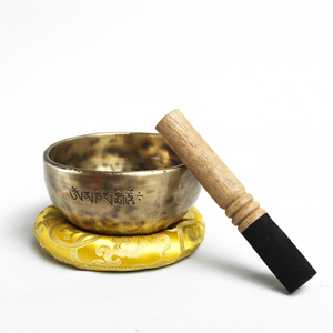 Cuenco de canto tibetano hecho A mano, tigre antiguo especial, tazón maestro para Yoga, meditación, curación de sonido y uso religioso - Product Image 4