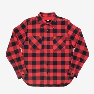 Camisa de Franela a Cuadros de Manga Larga con Botones, de Fibra de Bambú y Algodón, Color Personalizado, para Hombre, Transpirable, Informal, Color Oscuro - Product Image 5