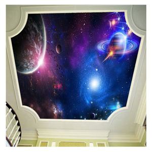 Carta da Parati 3D Moderna con Motivo Stellato, Murale 5D Personalizzabile - Product Image 4