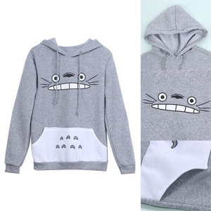 Hot <b>Sale</b> Autumn Fashion Men Women Cartoon Totoro Hoodie Sweatshirt Unisex Pullover Sweatshirt <b>Spring</b> Casual Cute by EVERGLOW - Product Image 3