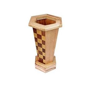 Modern Stylish Wood Flower <b>Vase</b> for Decorate Home Hotel Countertop and Desktop Tableware Wood Flower <b>Vase</b> - Product Image 3