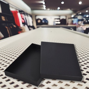 กล่องบรรจุภัณฑ์แบบฝังกระดาษสีดำด้านคุณภาพระดับพรีเมียมสำหรับการแสดงสินค้าบรรจุภัณฑ์และการพิมพ์ระดับพรีเมียม - Product Image 6