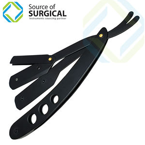 Maquinillas de afeitar con recubrimiento en polvo negro - Product Image 3