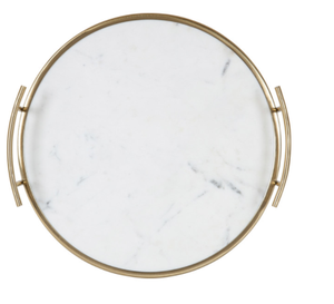 ถาดหินอ่อนอเนกประสงค์ The Creative Metal TCM-1978 ดีไซน์ทันสมัย ใช้ได้หลากหลาย สำหรับเสิร์ฟ จัดระเบียบ ตกแต่ง ทุกพื้นที่ ให้ความสง่างาม - Product Image 2