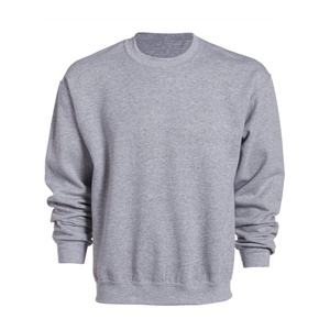 Sudadera de cuello redondo de algodón orgánico para hombre, sudaderas informales de gran tamaño de manga larga para invierno, buen material bordado - Product Image 1