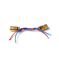 Mini Module Diode Laser à points rouges, 2 pièces, 650nm 5MW 6MM de diamètre 3V Diode Laser