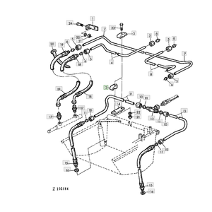 <b>Clamp</b> Part Z34861 for Tractor Replacement Use <b>Heavy</b> <b>Duty</b> Fastening Component for Agricultural Equipment - Product Image 5