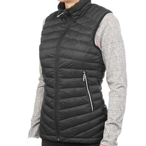 Gilet à paillettes léger pour femmes décontracté hiver chaud rembourré Gilet étanche OEM dames gilet avec broderie décoration - Product Image 3