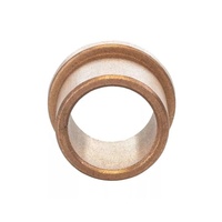 Roulement à bride à manchon métallique personnalisé DU SF1 Douille de frittage en acier inoxydable à bas prix Douille de métallurgie des poudres chromée
