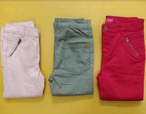 Jeans de Algodón Ligeros Casuales para Adolescentes, de Marca de Alta Gama, Corte Recto Ajustado, Cintura Elástica, Teñidos - Product Image 2