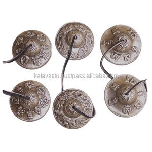 Articles d'art tibétain décoratifs en Bronze Tingshaw Manjira, décoration de maison faite à la main, articles religieux pour la maison - Product Image 1