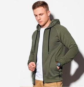 Vêtements d'hiver décontractés pour hommes 100% coton avec fermeture éclair Hoodies Fabricant pakistanais Teint uni Hommes Thobes - Product Image 5