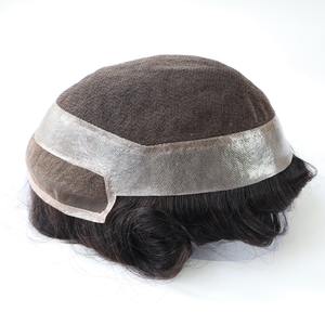 Doreen — toupet avec frange en cheveux naturels pour femmes, postiche et pince faite à la main - Product Image 4