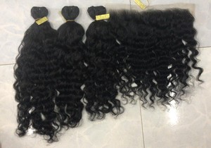 ผมเวอร์จินแท้แบบเวฟน้ำ ไม่ผ่านการแปรรูปจากประเทศกัมพูชา แบบเส้นเดี่ยว - Product Image 3