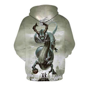 Sudadera con capucha de sublimación para hombre, con diseño de bloque de Color, elegante, sublimada, de tela de poliéster - Product Image 2