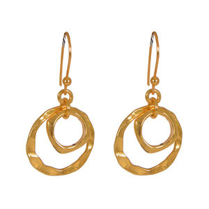 Pendientes Minimalistas de Oro de 18K y Plata de Ley 925 con Perlas, Estilo Bonito para Bodas, Fiestas, Regalos, Jaipur Silver Export House - Product Image 1