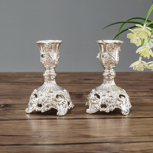 LAITON THÉ LUMIÈRE CANDELABRE BOUGEOIR Par BRASSWORLD INDIA - Product Image 5