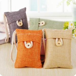 Bolsa de ambientador de carbón activado de bambú, eliminador de olores ecológico para el hogar y el coche - Product Image 2