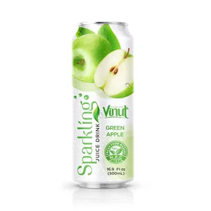 16.9 floz VINUT frizzante succo di mela verde bere succo scintillante