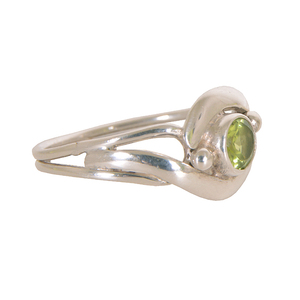 Novedad, joyería de piedras preciosas de Plata de Ley 925, anillo de piedra de nacimiento de peridoto Natural, accesorios de moda para mujer - Product Image 2