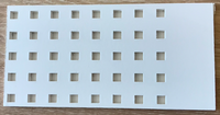 Carreaux de plafond en plaque de plâtre face en vinyle Accessoires 600x600 Planches de plafond suspendu Panneau de gypse